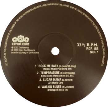2LP Nine Below Zero: Back In The Day