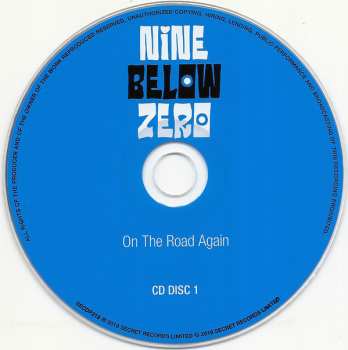 2CD/DVD Nine Below Zero: Rock The House Again