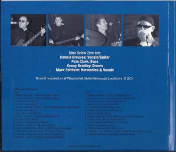 2CD/DVD Nine Below Zero: Rock The House Again
