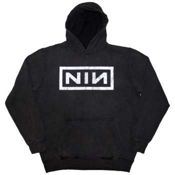 Merch Nine Inch Nails: Nine Inch Nails Unisex Pullover Hoodie: Classic Logo (wash Collection) (small) S