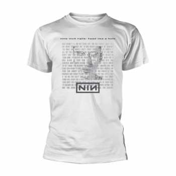 Merch Nine Inch Nails: Tričko Head Like A Hole (white)