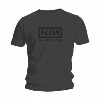 Merch Nine Inch Nails: Tričko Now I'm Nothing 