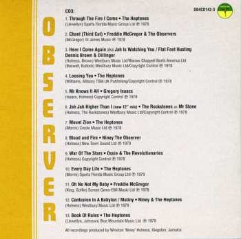 4CD/Box Set Niney The Observer: The Observer Master Mix Collection