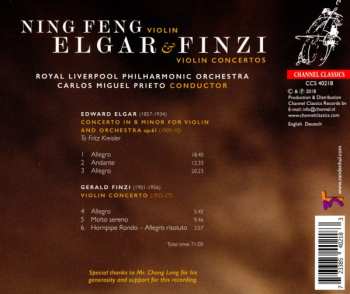 CD Sir Edward Elgar: Violin Concertos