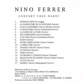 CD Nino Ferrer: Concert Chez Harry