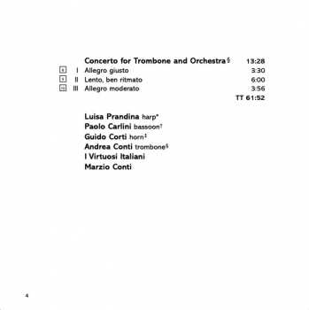 CD Nino Rota: Concertos