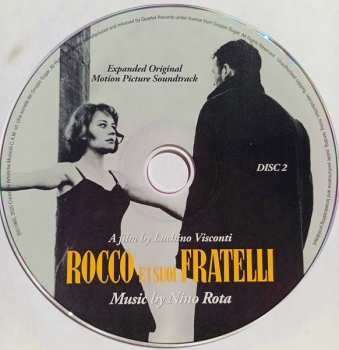 2CD Nino Rota: Rocco E I Suoi Fratelli (Expanded Original Motion Picture Soundtrack - 60th Anniversary Edition) LTD