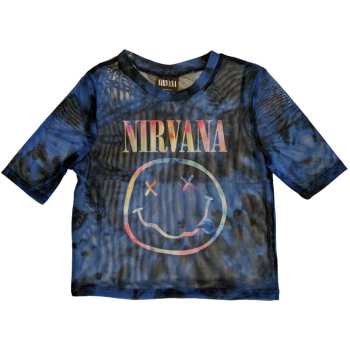 Merch Nirvana: Dámske Crop Top Pastel Smiley