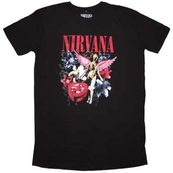 Merch Nirvana: Dámske Tričko Dress In Utero Vintage Collage
