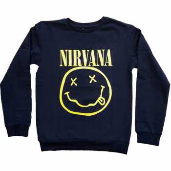 Merch Nirvana: Dětské Mikina Yellow Smiley   7-8 let