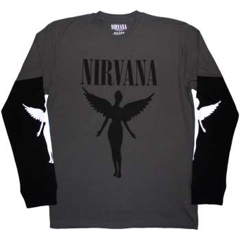 Merch Nirvana: Layered Long Sleeve Tričko In Utero Mono