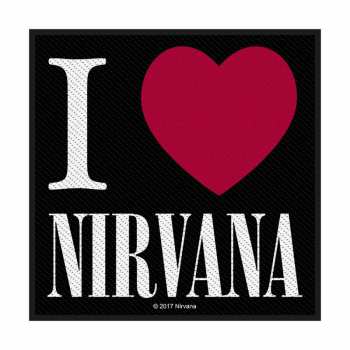 Merch Nirvana: Nášivka I Love