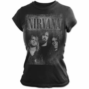 Merch Nirvana: Tričko Dámske Faded Faces
