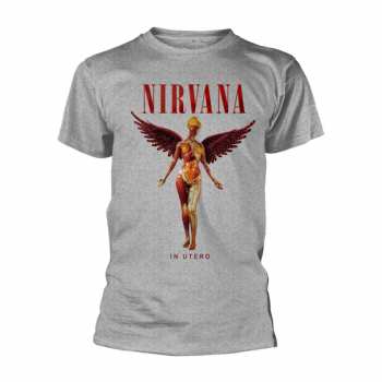 Merch Nirvana: Tričko In Utero (sport Grey) S
