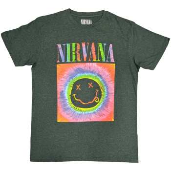 Merch Nirvana: Nirvana Unisex T-shirt: Smiley Glow Box (small) S