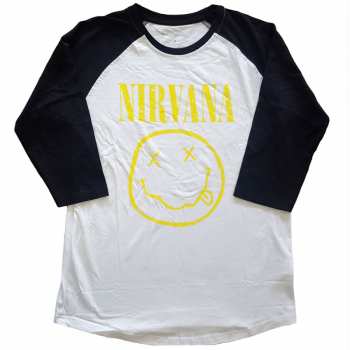 Merch Nirvana: Tričko Yellow Smiley 