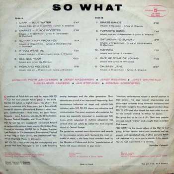 LP No To Co: So What