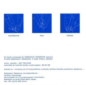 CD Nobukazu Takemura: Scope
