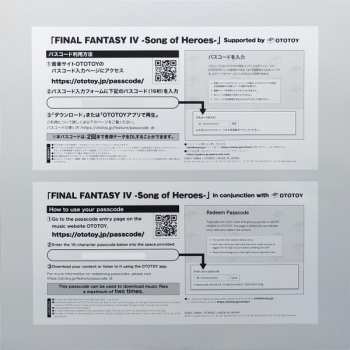 LP Nobuo Uematsu: Final Fantasy IV -Song Of Heroes- LTD