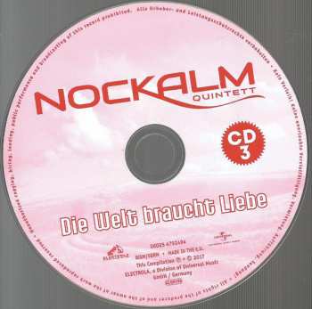 3CD Nockalm Quintett: Die Welt Braucht Liebe