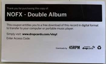 LP NOFX: Double Album