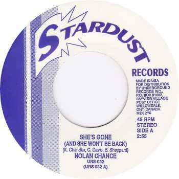 SP Nolan Chance: She's Gone (And She Won't Be Back) / Just Like The Weather