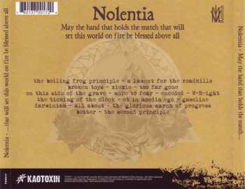 CD Nolentia: May The Hand That Holds The Match That Will Set This World On Fire Be Blessed Above All