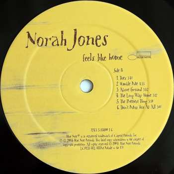 LP Norah Jones: Feels Like Home