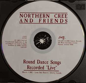 CD Northern Cree: Northern Cree And Friends Round Dance Songs Recorded "Live"