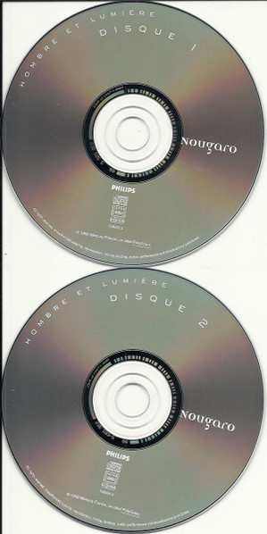 2CD Claude Nougaro: Hombre Et Lumière