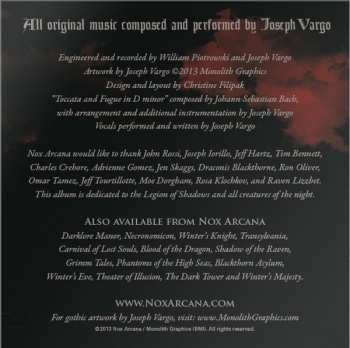 CD Nox Arcana: Legion Of Shadows