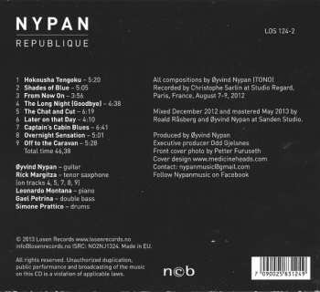 CD Øyvind Nypan: Republique