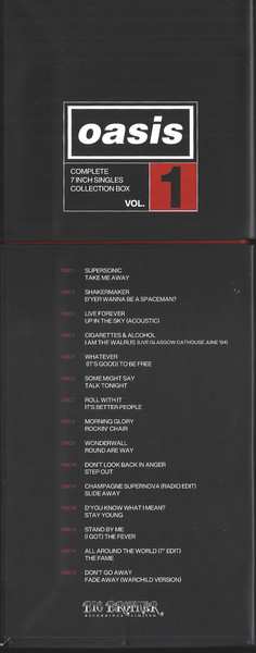 15SP/Box Set Oasis: Complete 7 Inch Singles Collection Box Vol. 1 LTD