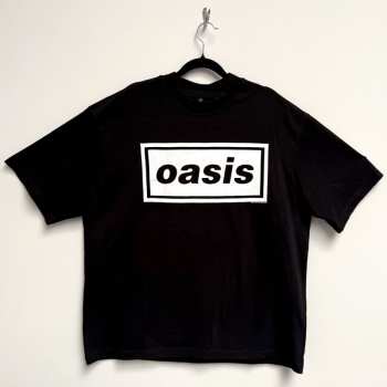 Merch Oasis: Oversized Boxy Tričko Decca Logo Oasis