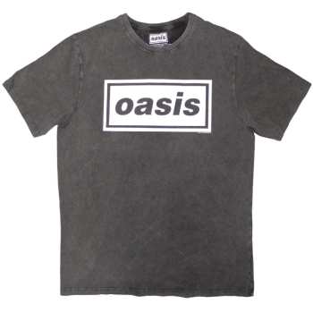 Merch Oasis: Stone Wash Tričko Decca Logo Oasis