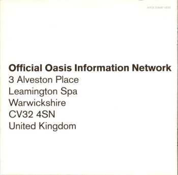 CD Oasis: The Masterplan