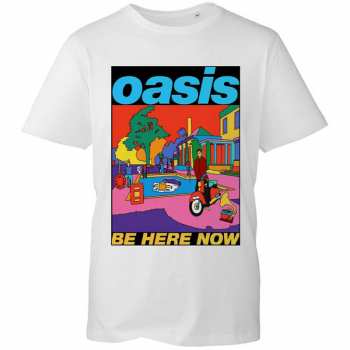 Merch Oasis: Tričko Be Here Now Illustration