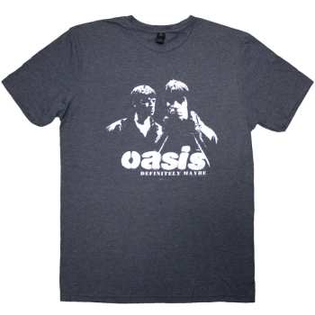 Merch Oasis: Tričko Definitely Maybe Photo Stencil