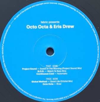 2LP Octo Octa: Fabric Presents Octo Octa & Eris Drew