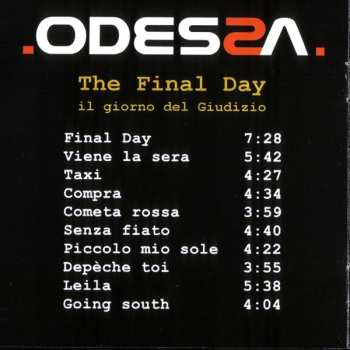 CD Odessa: The Final Day (Il Giorno Del Giudizio)