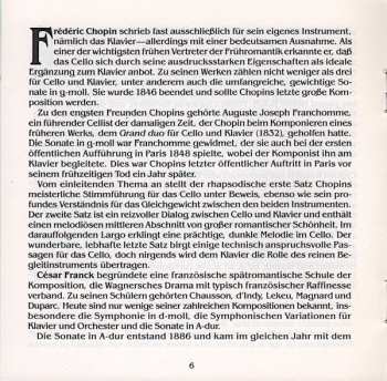 CD César Franck: Piano Sonatas 1-3