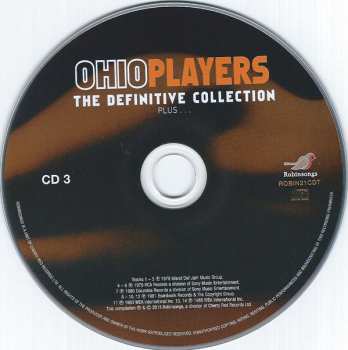 3CD Ohio Players: The Definitive Collection Plus...