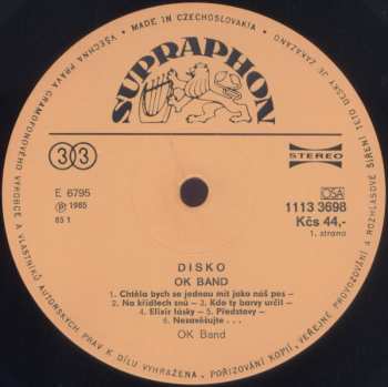 LP OK Band: Disco!