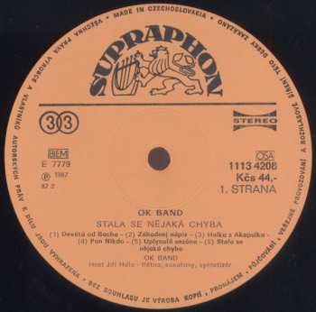 LP OK Band: Stala Se Nějaká Chyba