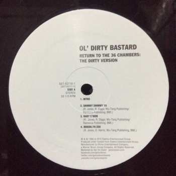 2LP Ol' Dirty Bastard: Return To The 36 Chambers: The Dirty Version