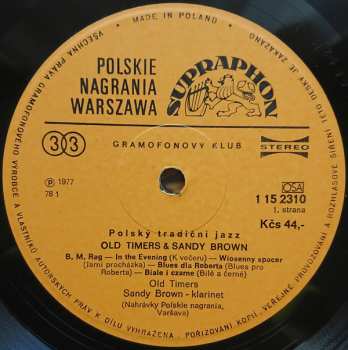 LP Old Timers: Polský Tradiční Jazz