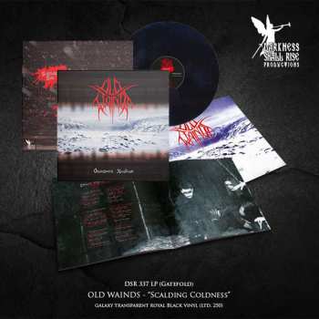 LP Old Wainds: Scalding Coldness (galaxy Transparent Royal Blue Black Vinyl)