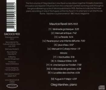 CD Maurice Ravel: Oleg Marshev Plays Ravel, Vol. 1