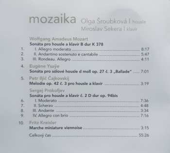 CD Miroslav Sekera: Mozaika = Mosaic