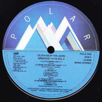 LP Olivia Newton-John: Olivia's Greatest Hits Vol. 2